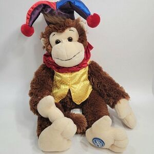 Feld Entertainment Circus Monkey Court Jester GREATEST SHOW ON EARTH Brown 18"